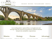 Tablet Screenshot of bcgco.com